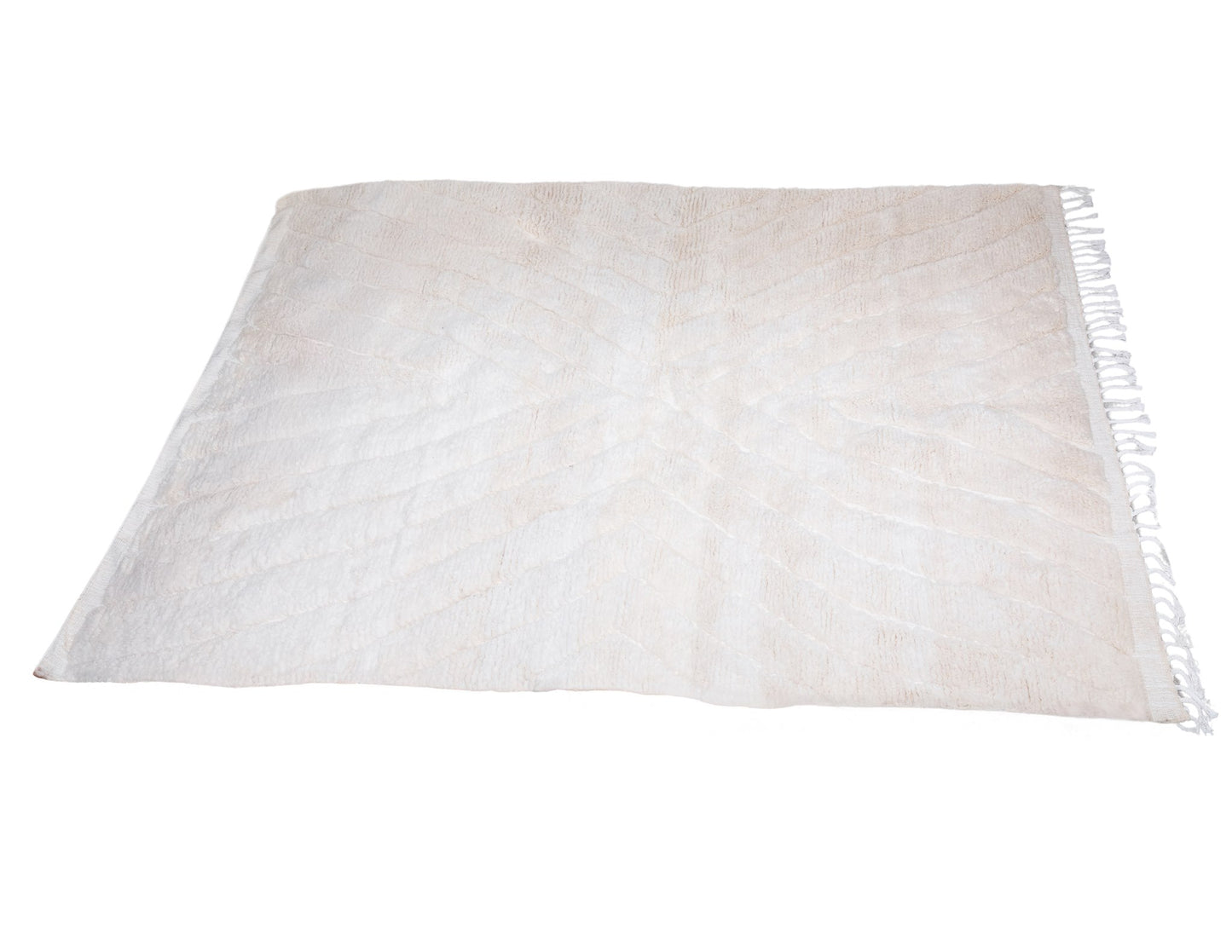 White Goddess Rug - Organic, 100% Wool